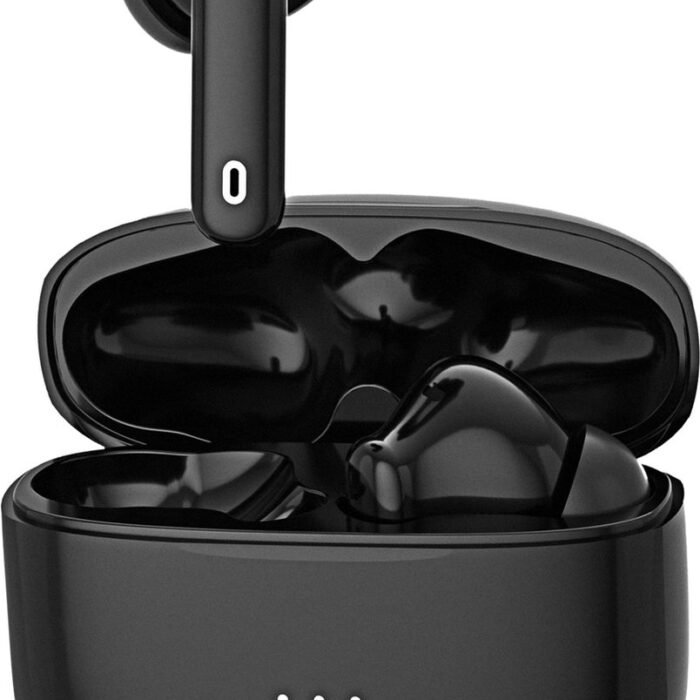 Streetz TWS ANC - Draadloze Oordopjes - True Wireless - Active Noise Cancelling - Zwart