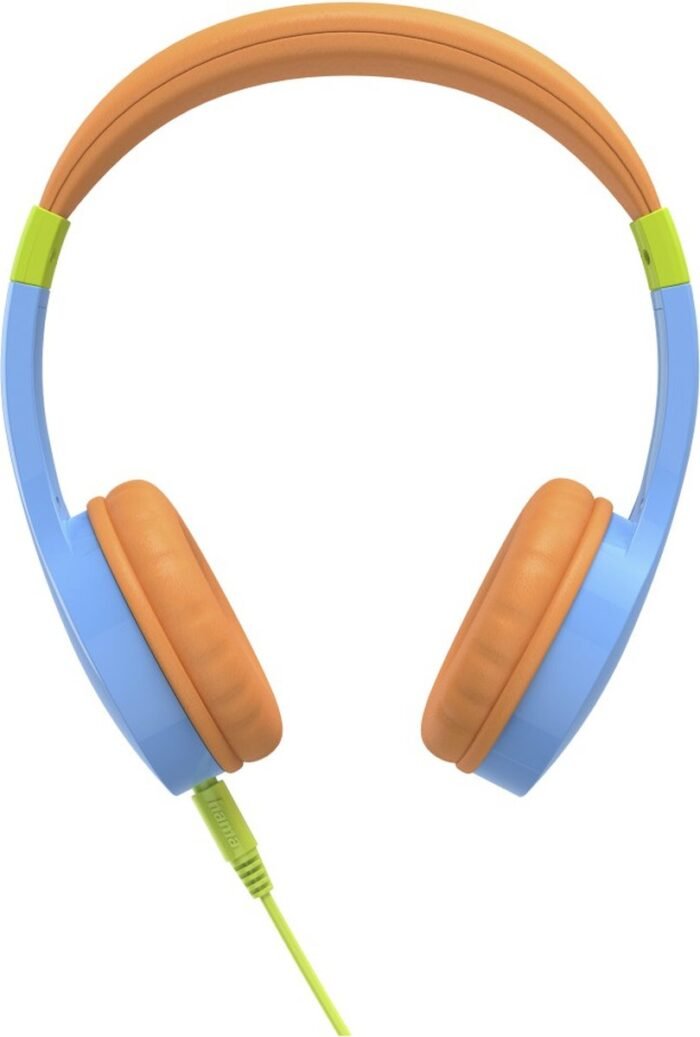 Hama Kids Guard - Kinder koptelefoon - Met Draad - Blauw/Oranje - Met Volume begrenzing