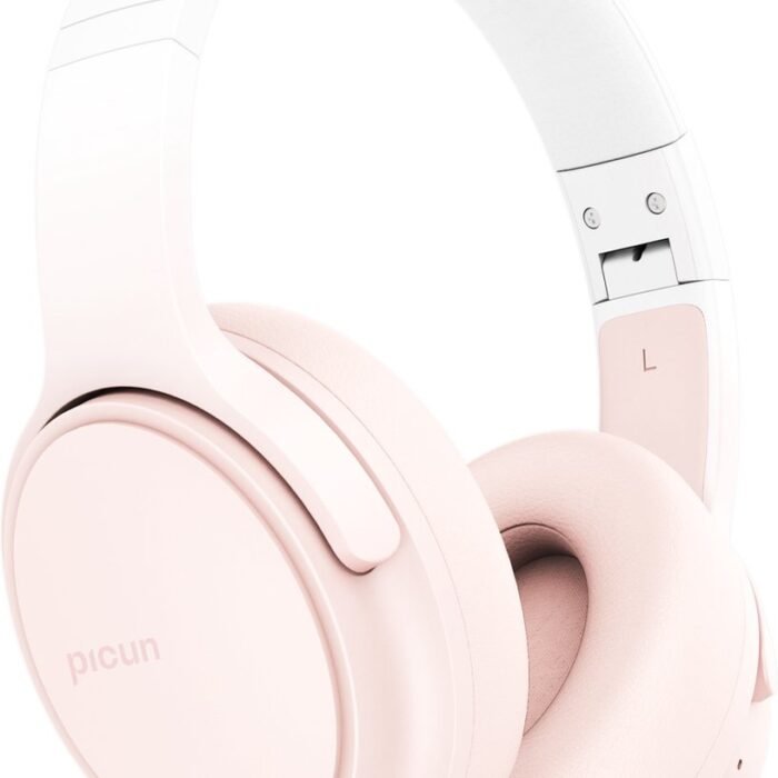 Picun queen - draadloze koptelefoon/hoofdtelefoon - touch controle – call pickup - Ingebouwde HD-microfoon – dual devices connected – roos