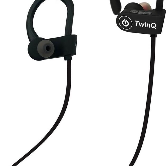 TwinQ Draadloze In-ear Bluetooth Sport Oordopjes - Voor hardlopen of fitness - Zwart