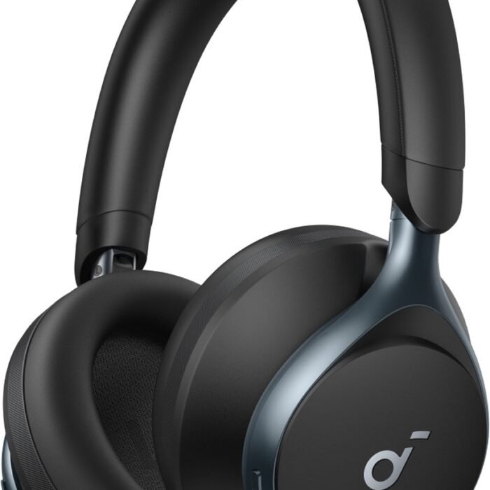soundcore by Anker Space One Draadloze Over-ear Koptelefoon Zwart - Headphones - Active Noise Cancelling, Multipoint Connection, 55 uur accuduur, Bluetooth 5.3, LDAC, Hi-Res Certified