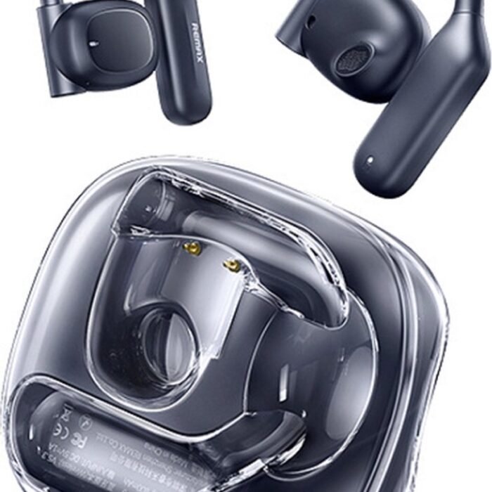 Remax Openbuds P5 - Bluetooth Oordopjes - Open Ear - Air Conduction Earbuds - Bluetooth versie 5.3 - 12 uur speeltijd - Blauw
