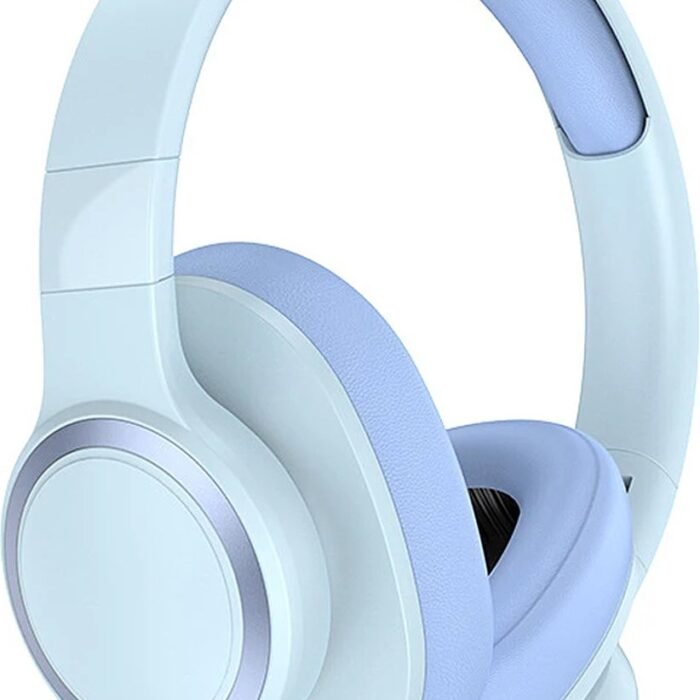 Draadloze On-Ear Koptelefoon Bluetooth - HD-stereo, microfoon Geschikt voor: iPhone /Samsung /Huawei/iPad /TV - Blauw