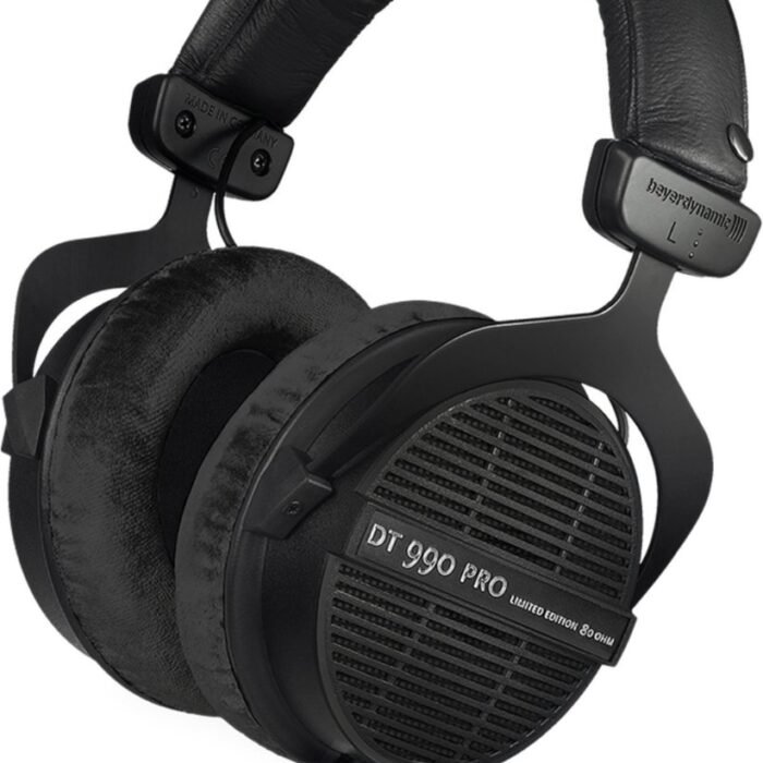 Beyer Dynamic DT 990 Pro, Black, 80 Ohm - Studio hoofdtelefoon - zwart
