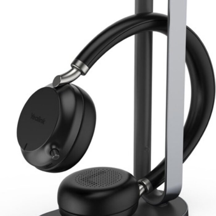 Yealink BH72 UC + Stand - Headset - draadloos - USB Type-A - Bluetooth 5.2 - zwart