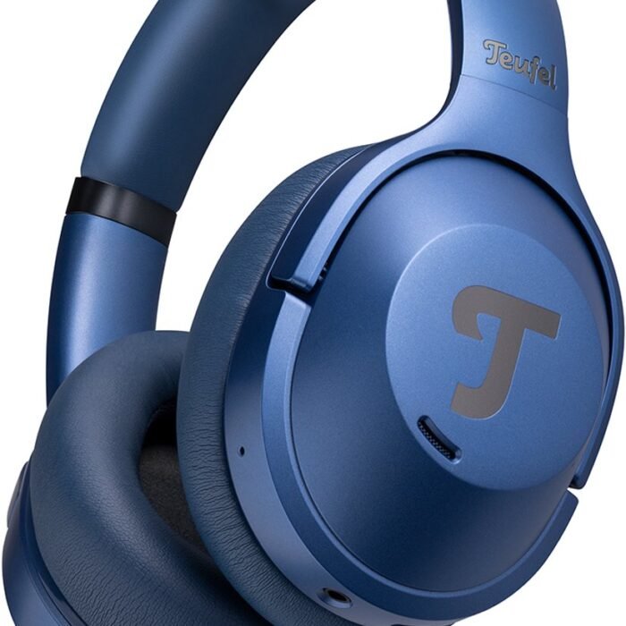 Teufel REAL BLUE NC 3 - Gesloten bluetooth over-ear koptelefoon met Active Noise Cancelling (ANC) - Lange speelduur - steel blue