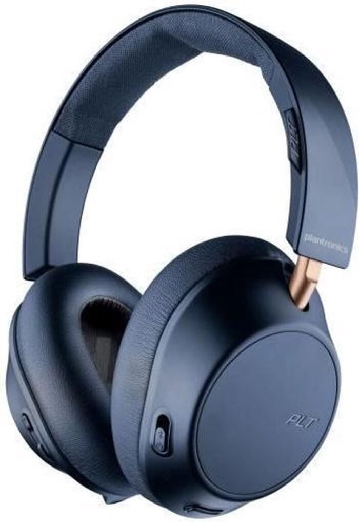 Plantronics Hoofdtelefoon Bluetooth® & ANC BackBeat GO 810 Navy Blauw