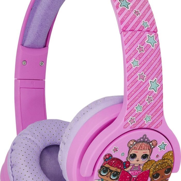 LOL Surprise - draadloze junior koptelefoon - volumebegrenzing - microfoon (oud model)