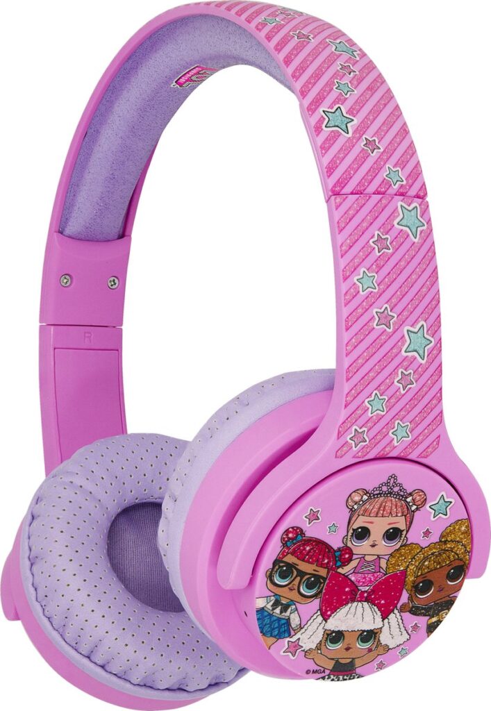 LOL Surprise - draadloze junior koptelefoon - volumebegrenzing - microfoon (oud model)