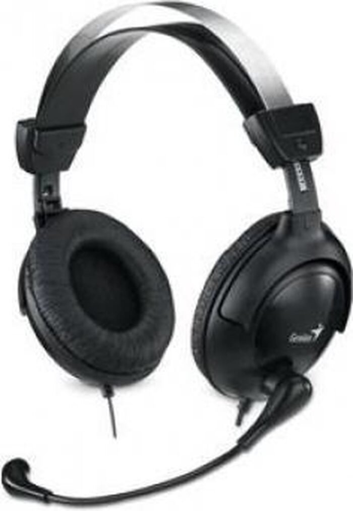 Hoofdtelefoon met microfoon Genius HS-505X Zwart