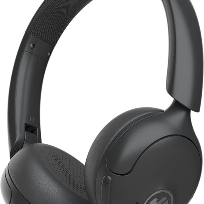 JLAB Go Lux ANC Koptelefoon Draadloos – Hybrid Noise Cancelling Hoofdtelefoon – 70 Uur Speeltijd – On Ear Design - Bluetooth Multipoint – Aanpasbare Equalizer Instellingen – Inklapbaar Design Met Zachte Oorkussens - Zwart