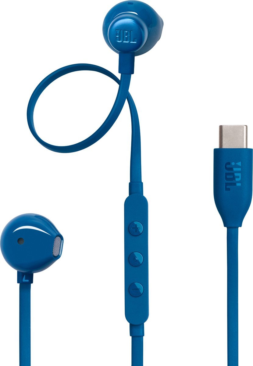 JBL Tune 305C - In-Ear Oordopjes - Blauw