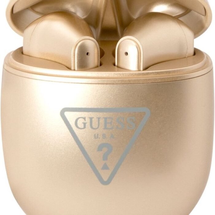 Guess True Wireless Triangle Logo - TWS Bluetooth In-ear Oordopjes - Goud