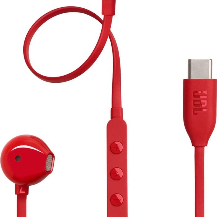 JBL Tune 305C - In-Ear Oordopjes - Rood