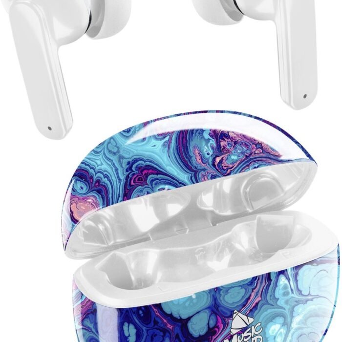 Music Sound Fantasy Headset True Wireless Stereo (TWS) In-ear Oproepen/muziek Bluetooth Wit