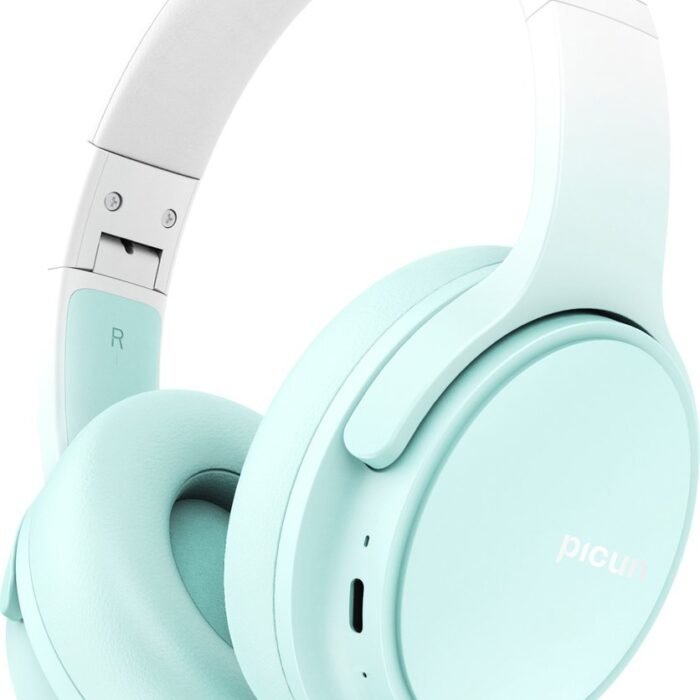 Picun queen - draadloze koptelefoon/hoofdtelefoon - touch controle – call pickup - Ingebouwde HD-microfoon – dual devices connected – munt-groen