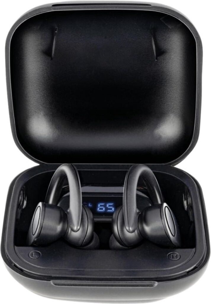 Grundig Draadloze Bluetooth Oordopjes - True Wireless Oortjes Draadloos - Earbuds met Tot 30 uur speeltijd - USB-C Snelladen - Comfortabele Pasvorm - Zwart