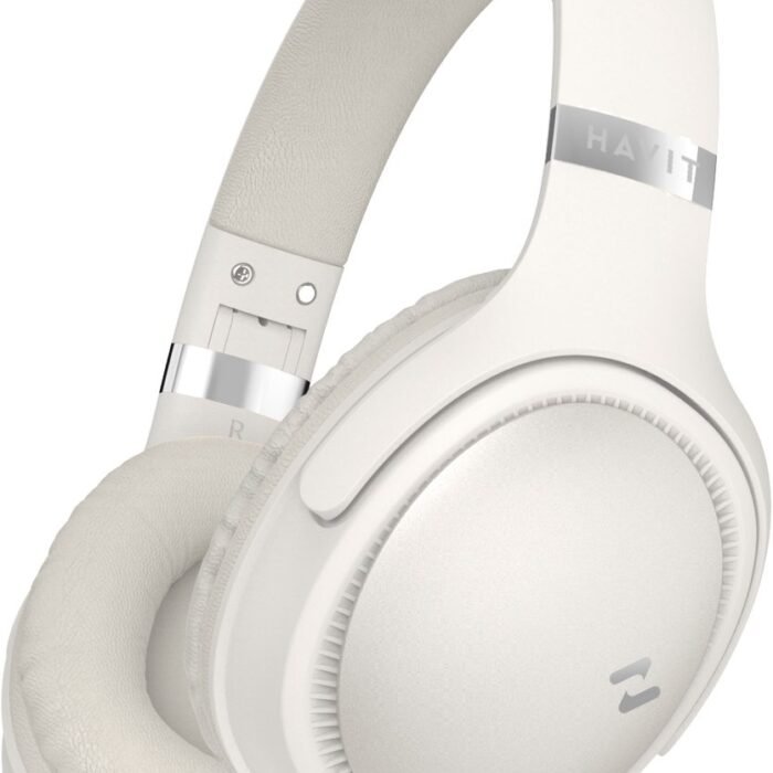 Havit H630BT (Beige) Hoofdtelefoons Bedraad en draadloos Hoofdband Muziek USB Type-C Bluetooth