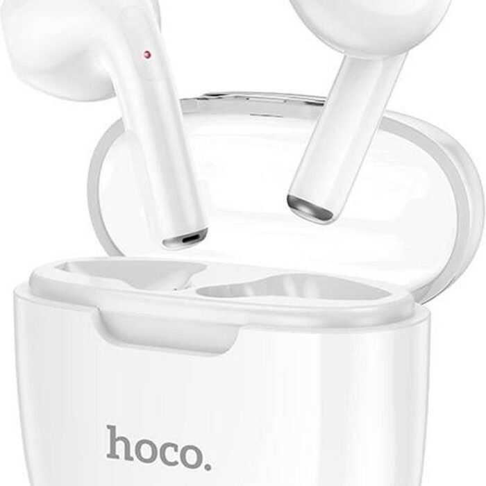 Hoco TWS Draadloze Bluetooth Oordopjes in wit/kristallen oplaadbare case