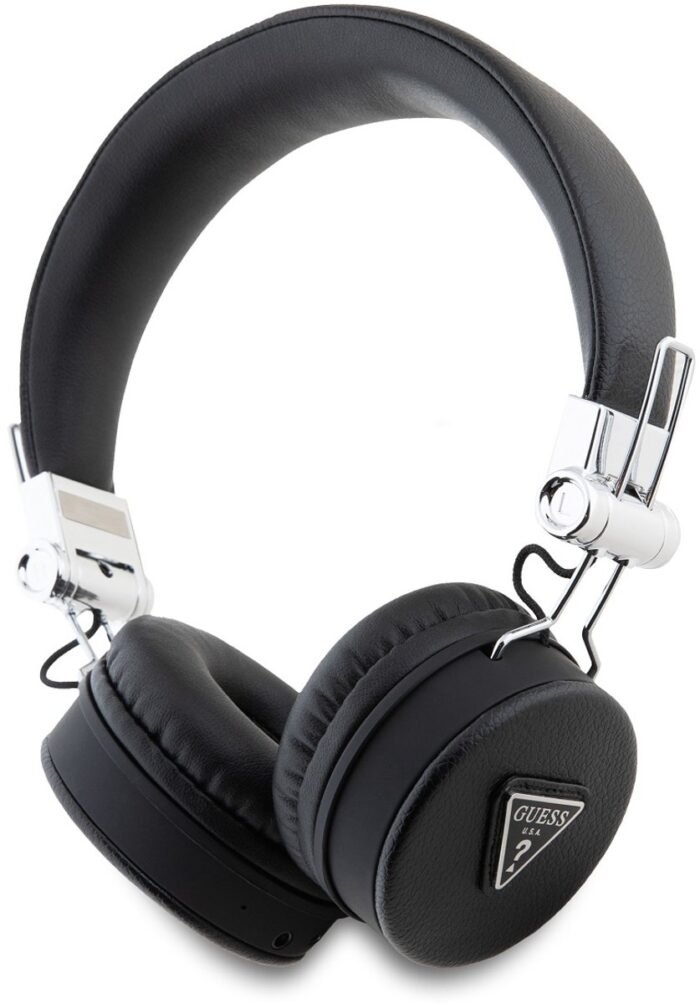 Guess Guess Headphone Koptelefoon Grained classic round - Zwart