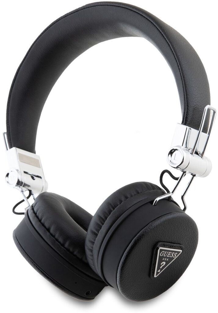 Guess Guess Headphone Koptelefoon Grained classic round - Zwart
