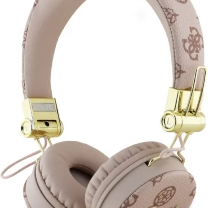 Almas - Guess Wireless Headphones - Versie 5.3 - 32 Uur Playback Time - USB-C Aansluiting - Noise Cancelling - Roze