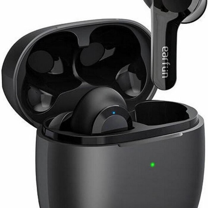 EarFun Air Draadloze 5.0 oordopjes - In-ear - IPX7 waterproof - Draadloos opladen - Touch control - Zwart