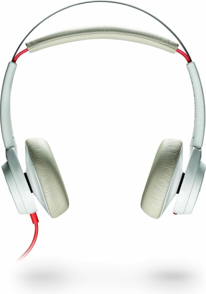 Plantronics Blackwire C7225 binaural USB ANC On Ear headset Telefoon Kabel Stereo Wit Noise Cancelling Microfoon uitsch