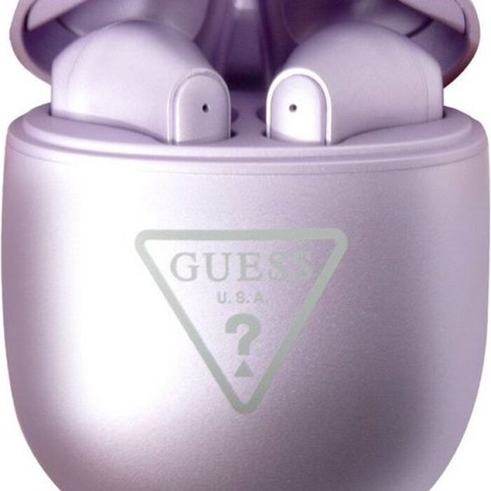 Guess True Wireless Triangle Logo - TWS Bluetooth In-ear Oordopjes - Paars