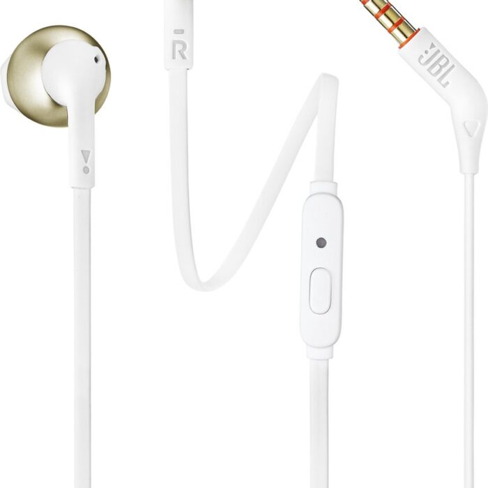 JBL T205 - In-ear oordopjes - Champagne goud