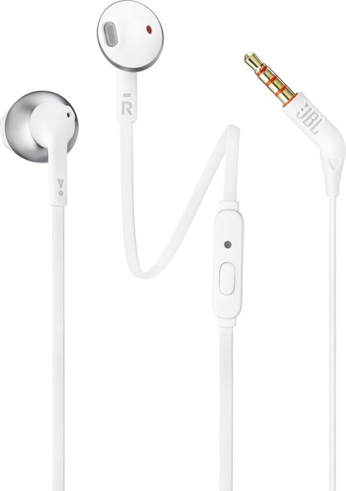 JBL T205 - In-ear oordopjes - Zilver