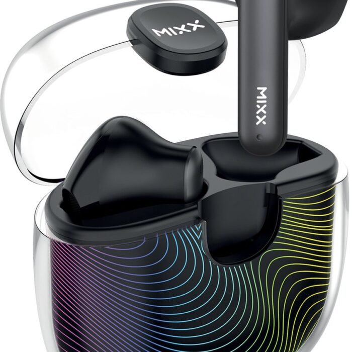 Mixx StreamBuds Colour Chroma 2 - In-Ear Koptelefoon - RGB Verlichting - TWS - Zwart