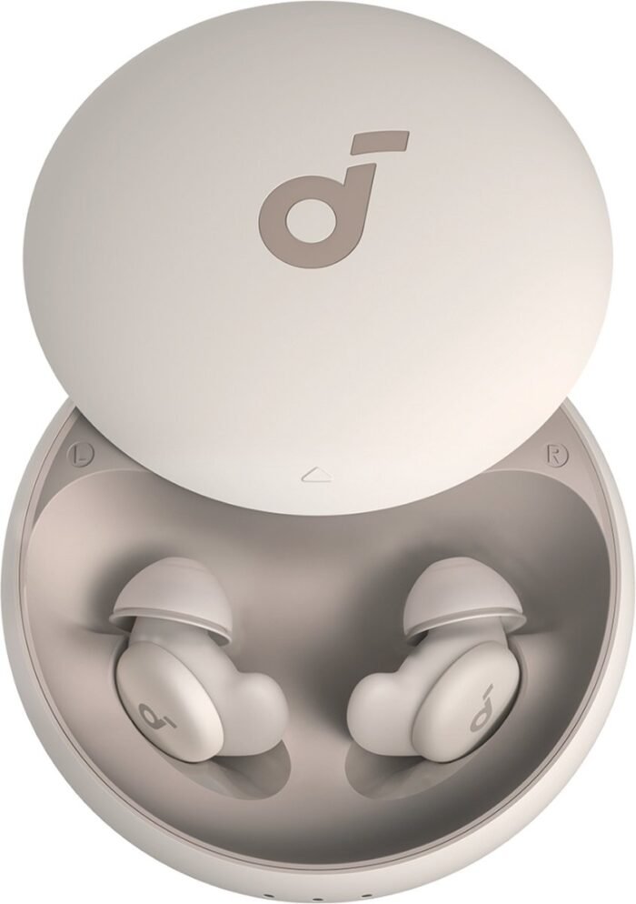 soundcore by Anker Sleep A20 Draadloze Slaapoordopjes - Earbuds - Noise Blocking, Klein Ontwerp voor Zijslapers, 80 uur Accuduur, Bluetooth 5.3, Slaapmonitor, Persoonlijk Alarm