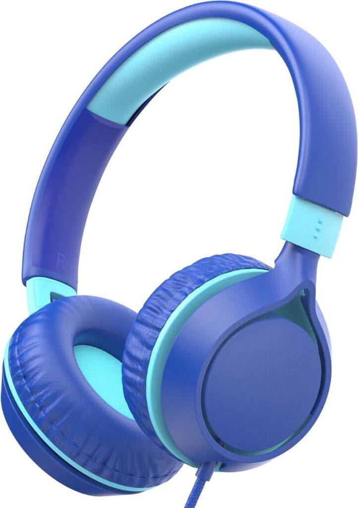 VELTRR® Koptelefoon Kinderen met Draad - Gaming Headset - Blauw