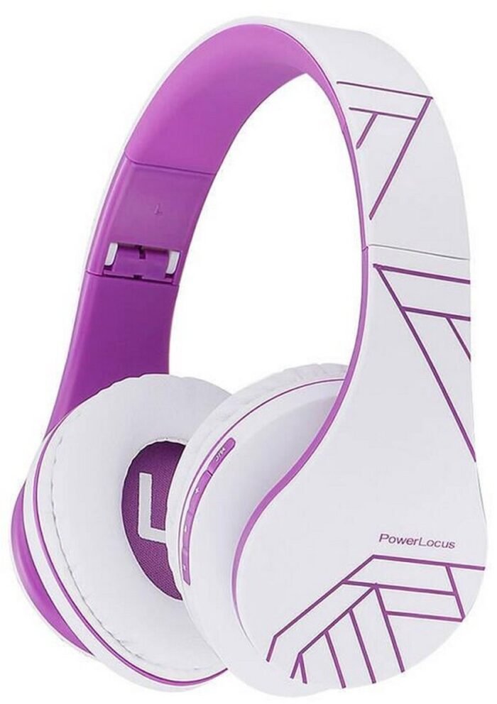 PowerLocus - pwl-p2-whiteviolet - Hoofdtelefoon