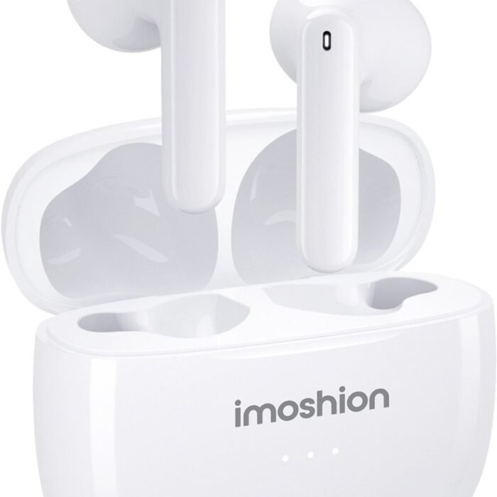 imoshion Aura Draadloze In-Ear Oordopjes - Oortjes Draadloos - Wireless Bluetooth Earbuds - Wit