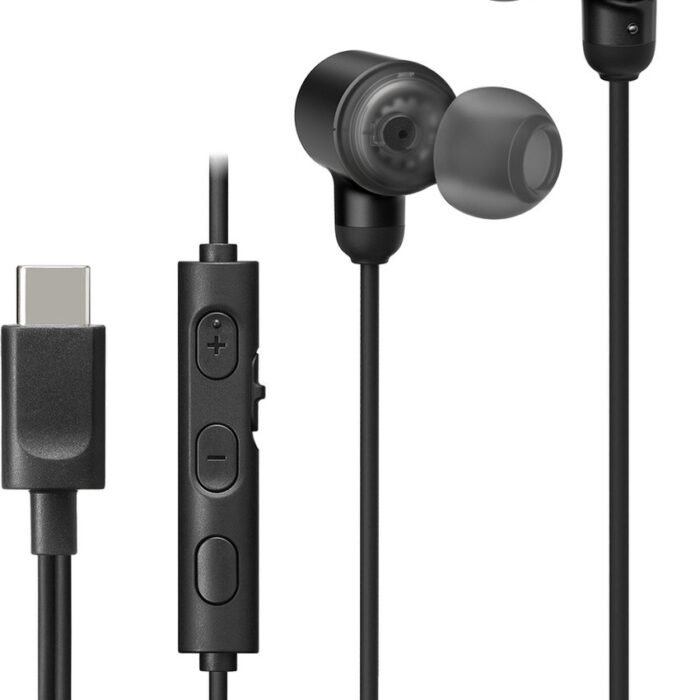 JVC HA-FR29UC-B - In-Ear USB-C Oordopjes + Remote - Zwart