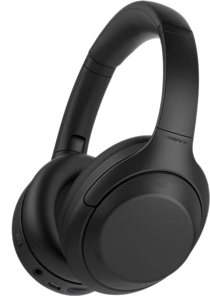 Xssive H11 Koptelefoon Draadloos met Noise Cancelling - Lange Batterijduur, Nederlandse APP & Equalizer - Zwart