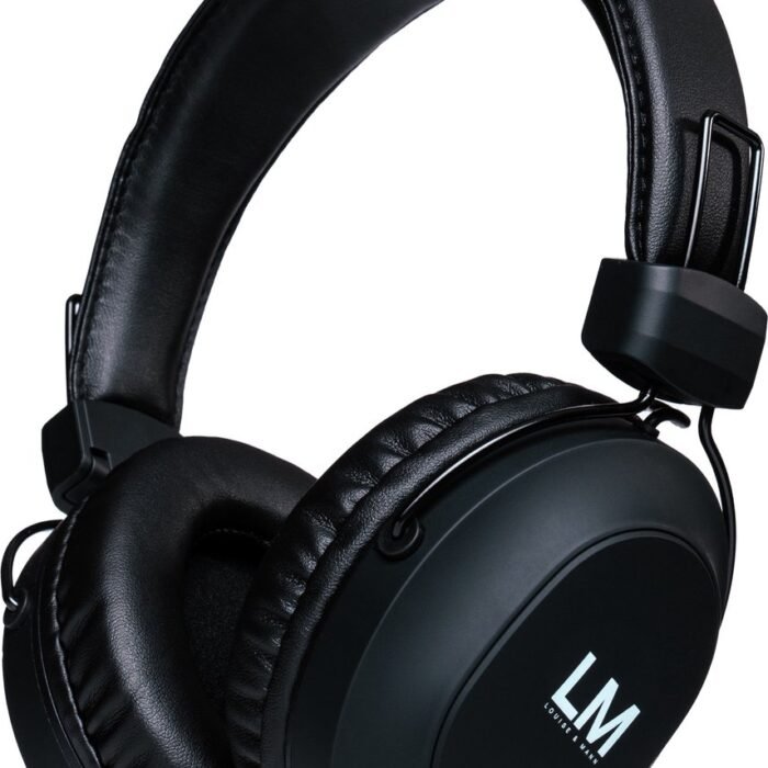Louise&Mann 5 Draadloze Over-Ear Koptelefoon - met Microfoon - Zwart