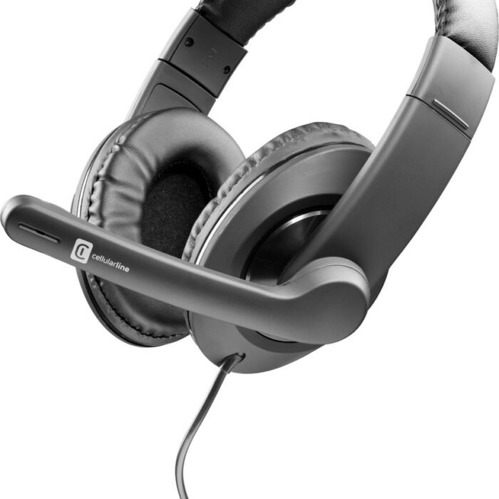 Cellularline Join Headset Bedraad Hoofdband Kantoor/callcenter Zwart