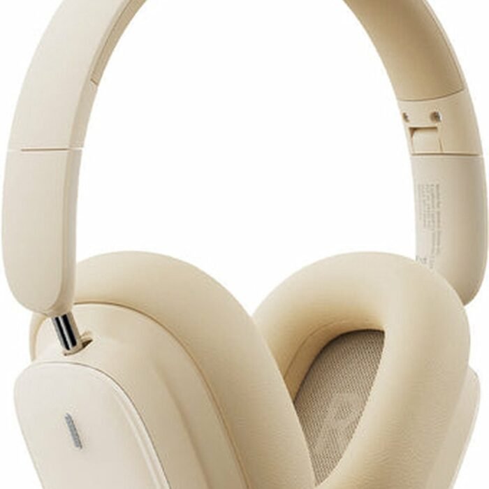 Baseus Bowie H1i Noise Cancelling Draadloze Koptelefoon ANC Beige