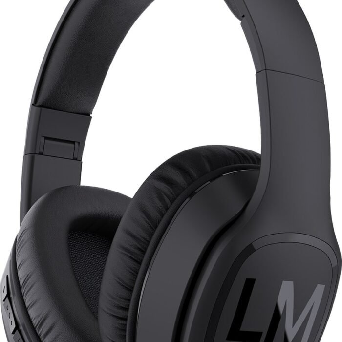 Louise&Mann Symphony Draadloze Over-Ear Koptelefoon - Bluetooth - met Microfoon - incl. Carry Case - Zwart