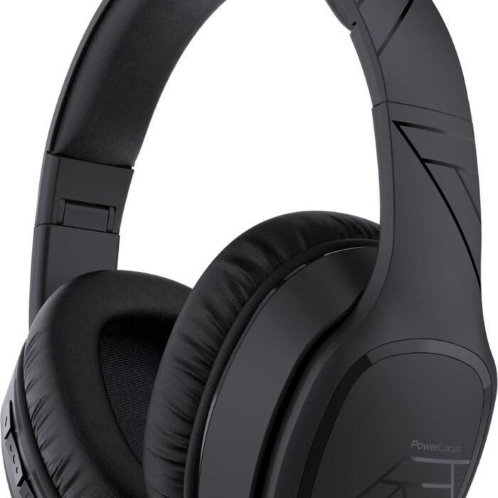 PowerLocus P7 - Draadloze Over-Ear Koptelefoon Inklapbaar - Bluetooth Hoofdtelefoon - Met microfoon – Headphone – Incl. Carry Case - Zwart