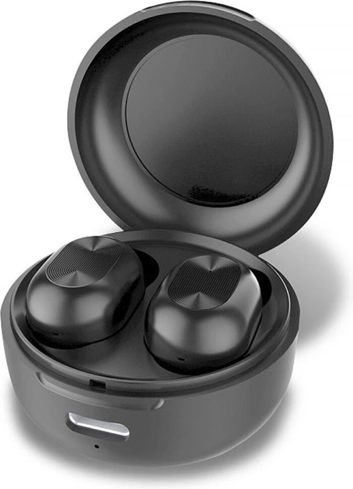 Fontastic 260599 Draadloze Oordopjes - In-ear met Oplaaddoos - Auto Pairing - Zwart