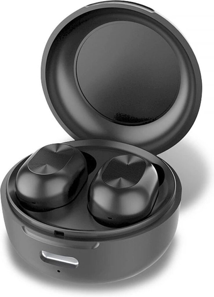 Fontastic 260599 Draadloze Oordopjes - In-ear met Oplaaddoos - Auto Pairing - Zwart