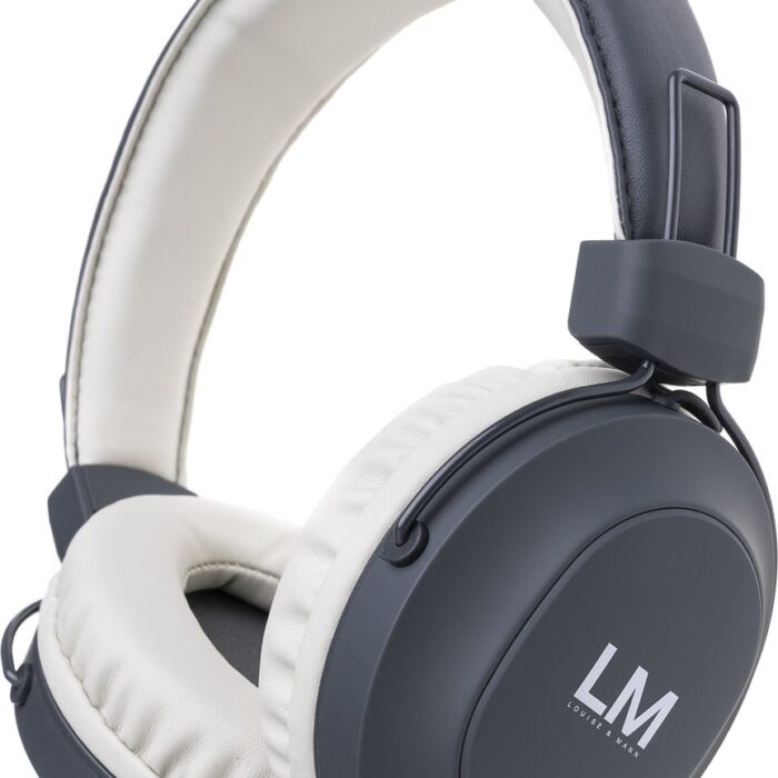 Louise&Mann 5 Draadloze Over-Ear Koptelefoon - met Microfoon - Asphalt Grey