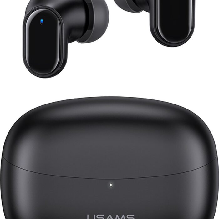 USAMS draadloze Earbuds met Bluetooth 5.1 - Zwart