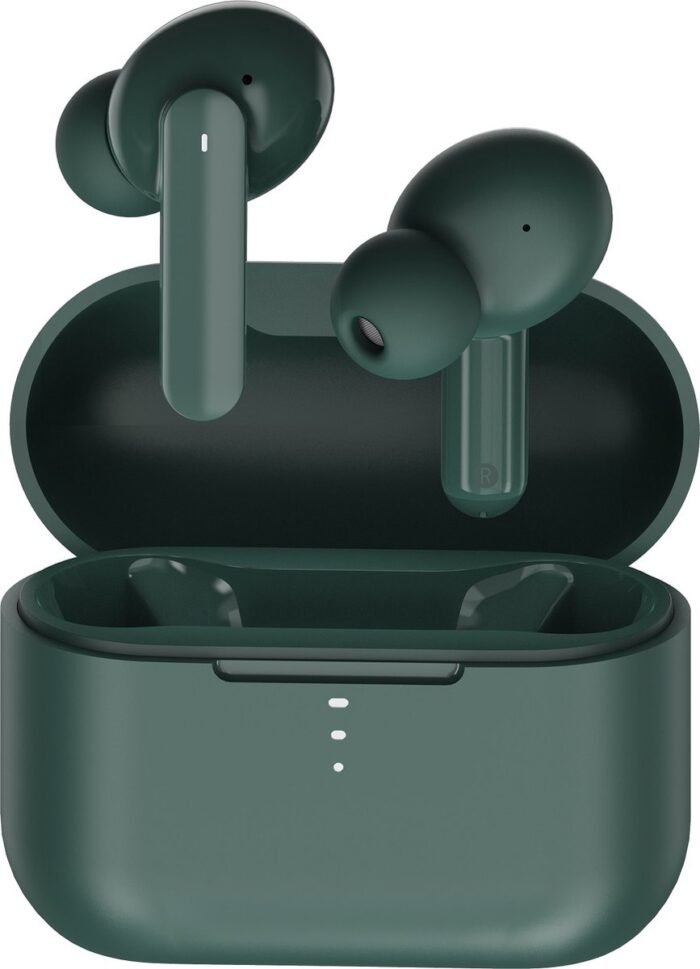 QCY T10 - 2022 model Draadloze Oortjes- donkergroen - TWS Bluetooth V5.1