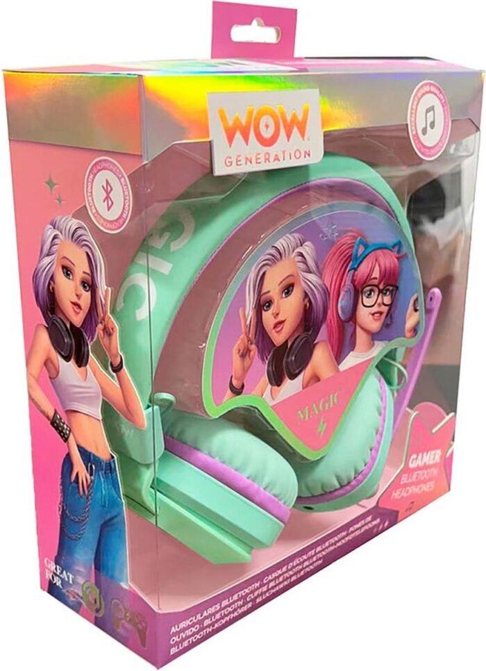 Wow Generation Groen - Paarse Draadloze Meisjes Koptelefoon