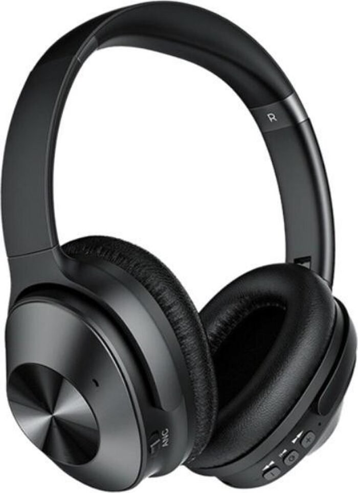 Remax RB-600HB draadloze on-ear koptelefoon met noise cancelling-Zwart-koptelefoon